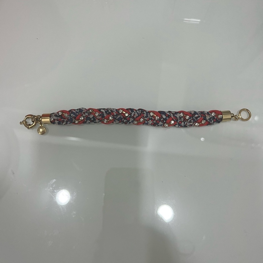 J. Crew x Liberty Print Braided Bracelet